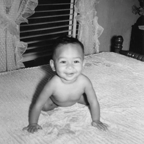 Dr. Vernon J. Adams Jr. as a baby